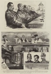 The Anarchists in Paris, the Trial of Ravachol at the Palais de Justice
